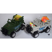 Light up Military Jeep Toy Candy (120401)